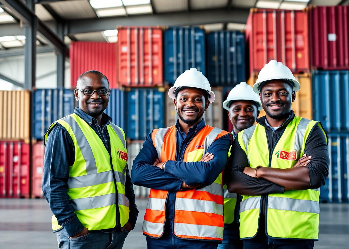 HENXPHIL operations team in the container yard
